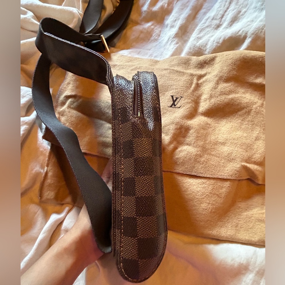 Authentic Lv Geronimo Damier Ebene - image 7
